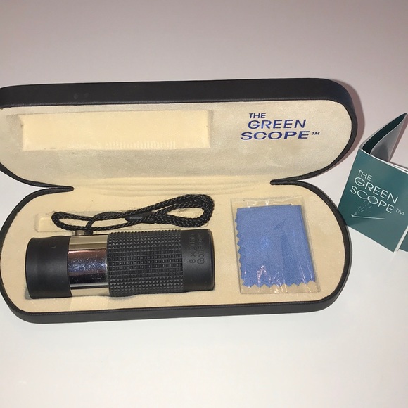 Green Scope 8 X 21 MM Range Finder Golfing Tool - Picture 1 of 6